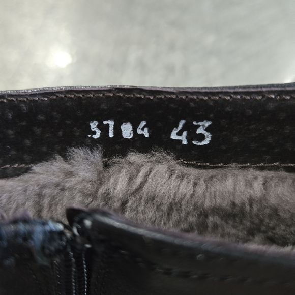 🐢 Romano Sicari Made In Italy Boots Genuine Leather. Size 10 - Picture 13 of 14